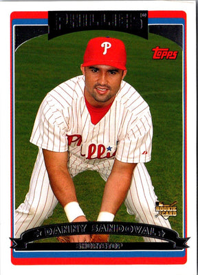 2006 Topps Danny Sandoval #306 Rookie