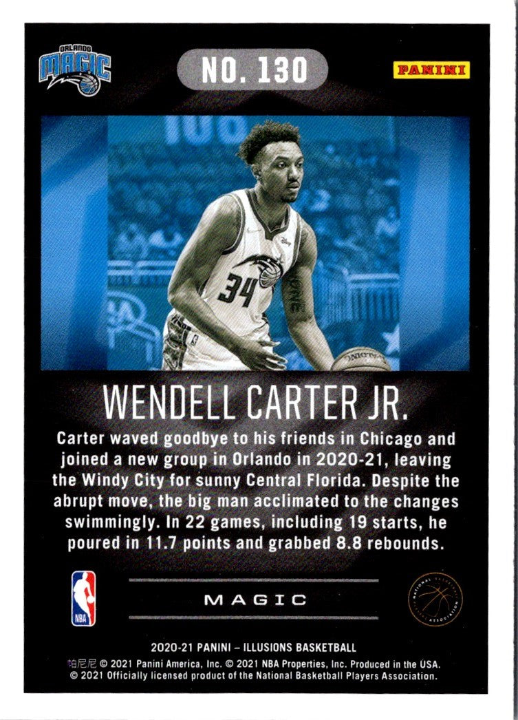 2020 Panini Illusions Wendell Carter Jr.