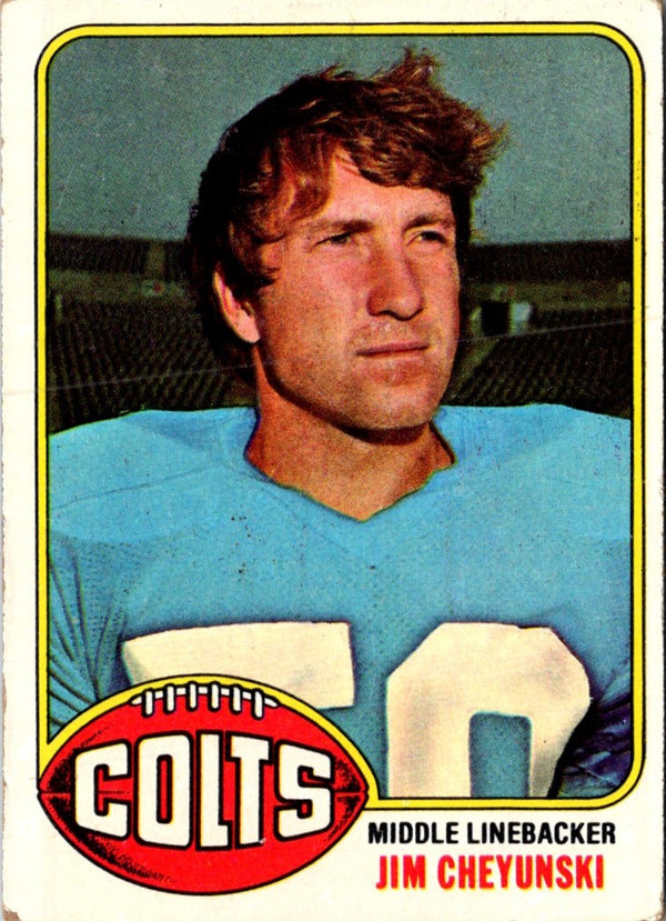 1976 Topps Jim Cheyunski #232 NR-MT