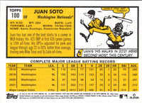 2021 Topps Juan Soto #100