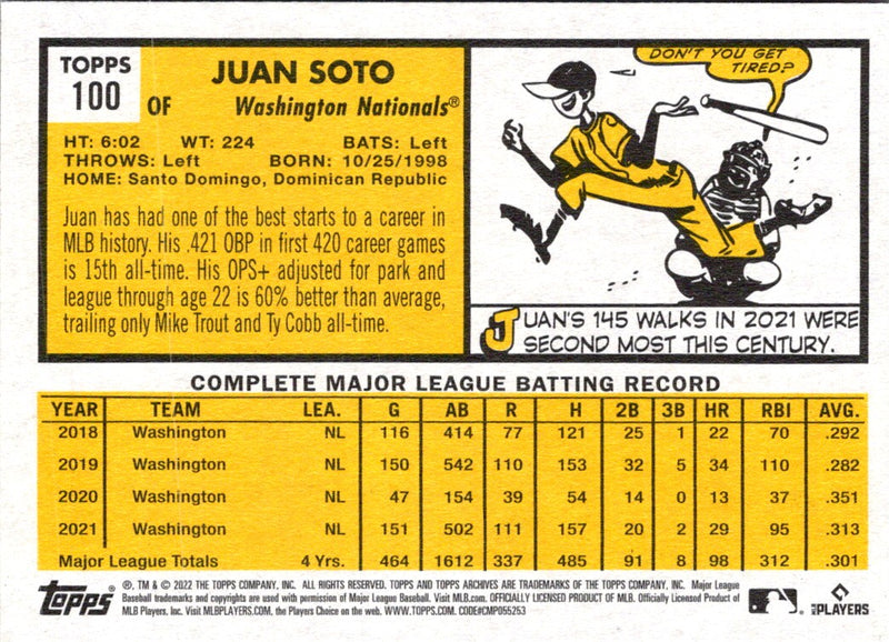 2021 Topps Juan Soto