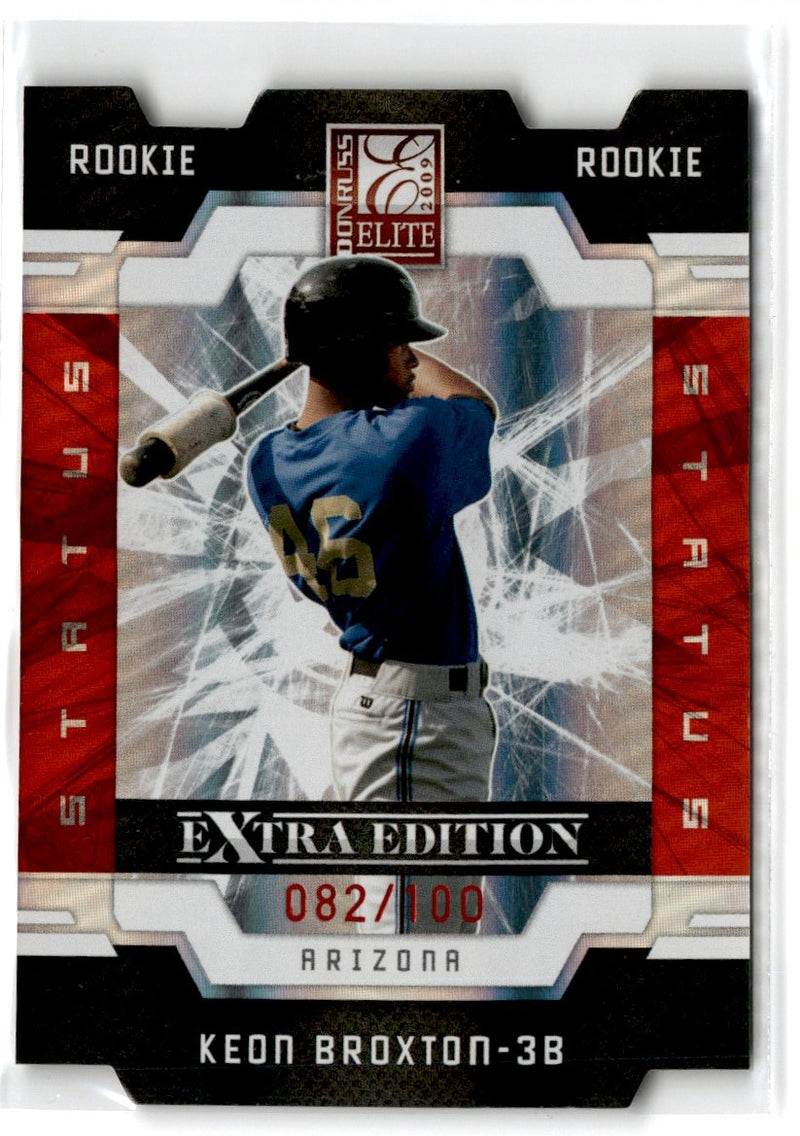 2009 Donruss Elite Extra Edition Status Keon Broxton