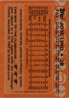 1988 Topps Jose Lind #767 Rookie