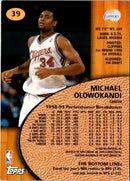 1999 Stadium Club Michael Olowokandi