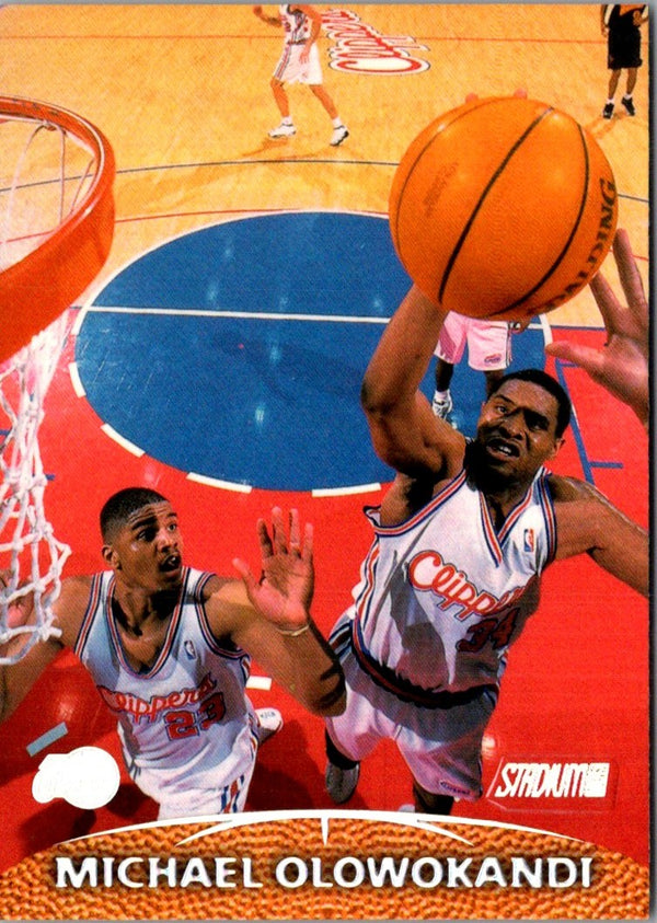 1999 Stadium Club Michael Olowokandi #39