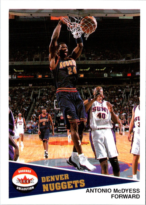 2001 Fleer Shoebox Antonio McDyess #63