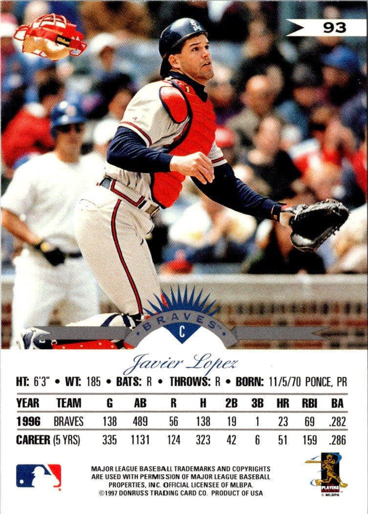 1997 Leaf Javy Lopez