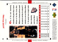 1998 SP Authentic Jayson Williams #58