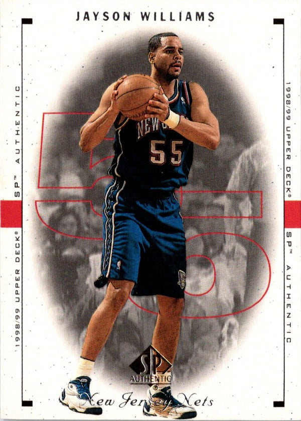 1998 SP Authentic Jayson Williams #58