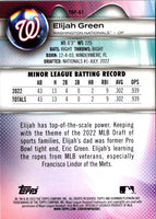 2023 Bowman Platinum Top Prospects Elijah Green #TOP-67