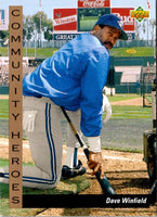 1993 Upper Deck Gold Hologram Dave Winfield #40