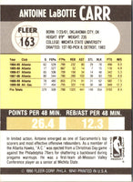 1990 Fleer Antoine Carr #163