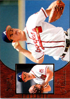 1997 New Pinnacle Interleague Encounter Greg Maddux/Mo Vaughn #7