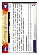 2007 Topps Echelon Gold Andrea Bargnani