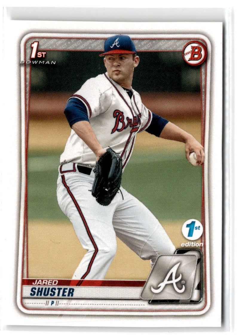 2020 Bowman Draft 1st Edition Jared Shuster