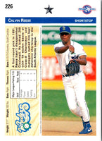 1992 Upper Deck Minors Calvin Reese #226
