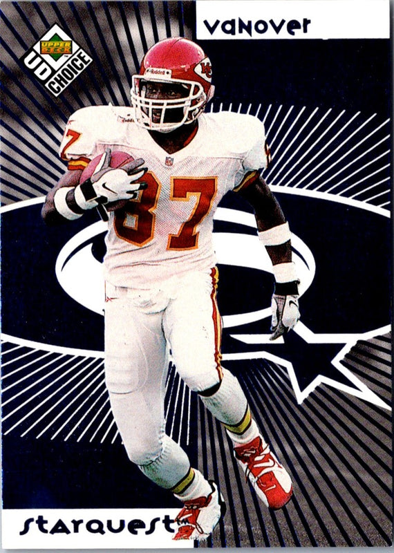 1998 UD Choice StarQuest Tamarick Vanover/Tim Dwight #SR29
