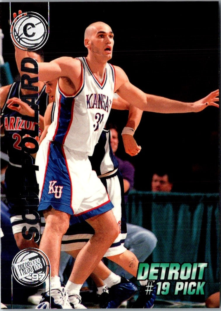 1997 Press Pass Double Threat Silver Scot Pollard