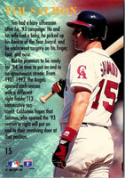 1994 Fleer Tim Salmon A.L. Rookie of the Year Tim Salmon #15