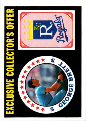 1987 Action (unlicensed) George Brett #11