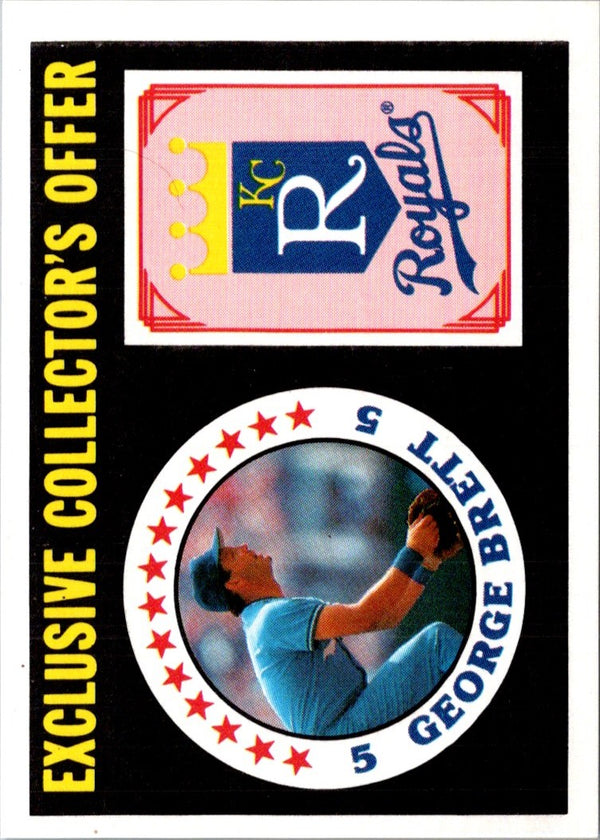 1987 Action (unlicensed) George Brett #11