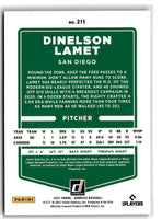 2021 Donruss Holo Blue Dinelson Lamet #211
