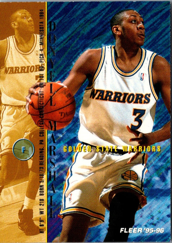 1995 Fleer European Donyell Marshall #59