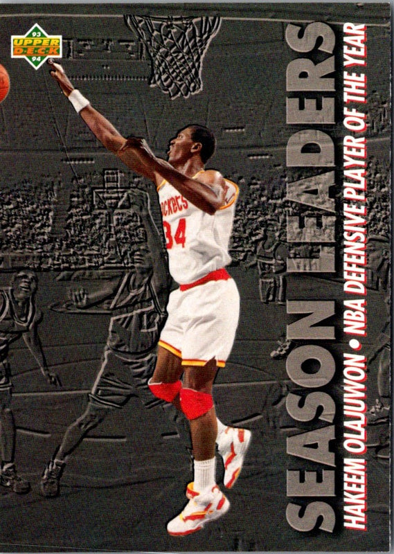 1993 Upper Deck Hakeem Olajuwon #176