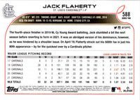 2022 Topps Jack Flaherty #588
