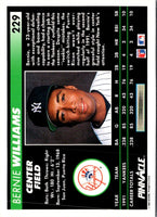 1992 Pinnacle Bernie Williams #229