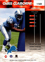 1999 Collector's Edge Advantage Millennium Collection Red Chris Claiborne #158