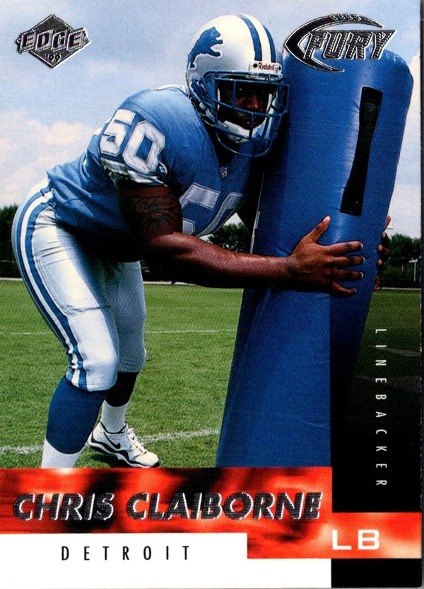 1999 Collector's Edge Advantage Millennium Collection Red Chris Claiborne #158