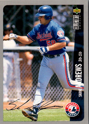 1996 Collector's Choice Silver Signature Shane Andrews #208