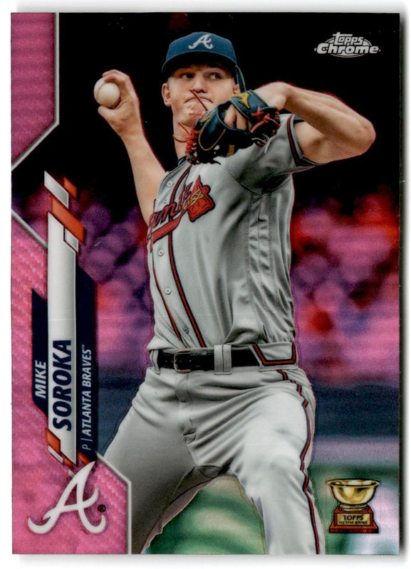 2020 Topps Chrome Mike Soroka #96