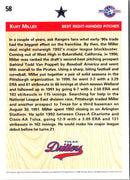 1992 Upper Deck Minors Kurt Miller