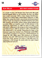 1992 Upper Deck Minors Kurt Miller #58