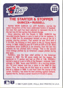 1990 Fleer Mark Gubicza/Jeff Russell