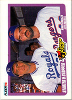 1990 Fleer Mark Gubicza/Jeff Russell #633