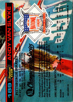 1992 Stadium Club Dome Andy Van Slyke #189
