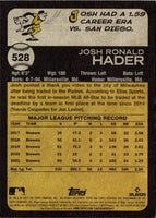 2022 Topps Josh Ronald Hader #528