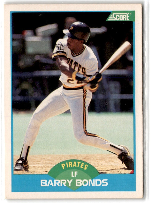 1989 Score Barry Bonds #127
