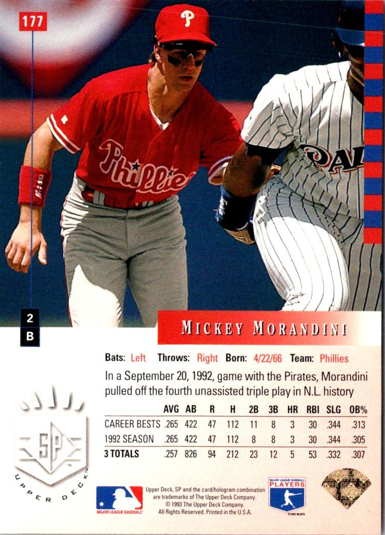1993 SP Mickey Morandini