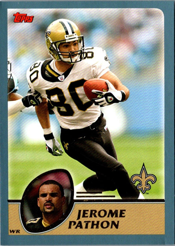 2003 Topps Jerome Pathon #186