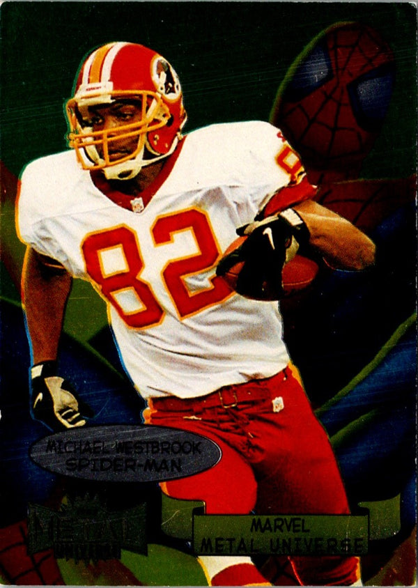 1997 Metal Universe Marvel Michael Westbrook #15