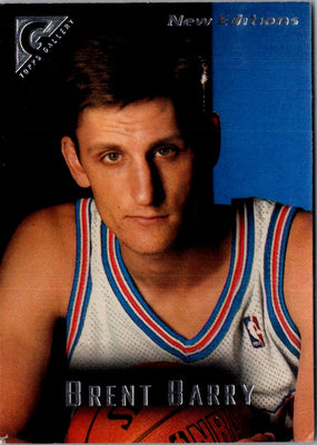 1995 Topps Gallery Brent Barry #42 Rookie