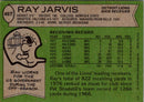 1978 Topps Ray Jarvis