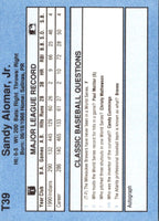 1991 Classic I Sandy Alomar Jr. #T39