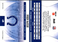 2008 Playoff Absolute Memorabilia Joseph Addai #67