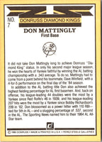 1985 Donruss Don Mattingly #7