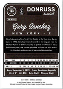 2017 Donruss Gary Sanchez